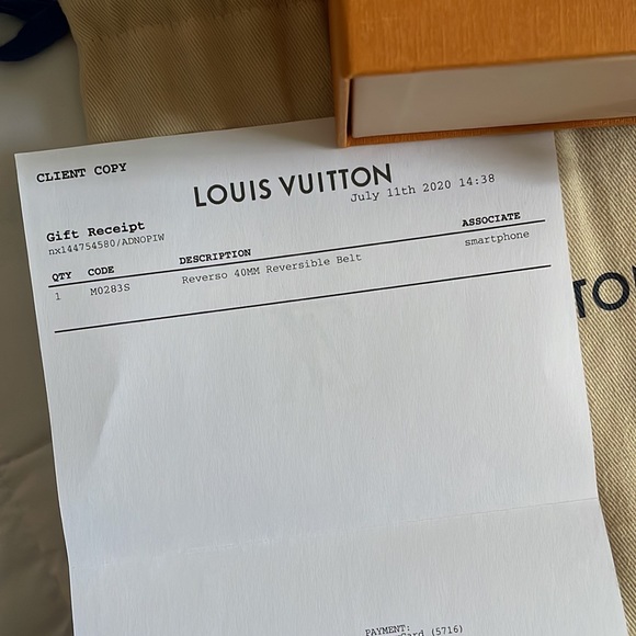 COPY - Louis Vuitton belt - Picture 4 of 6